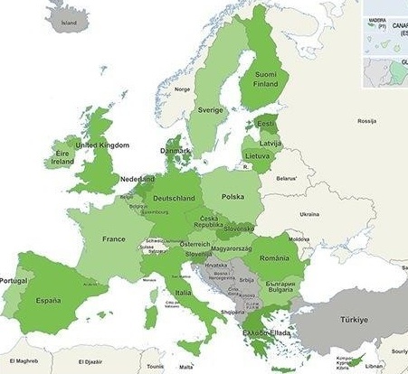 Mapa EU