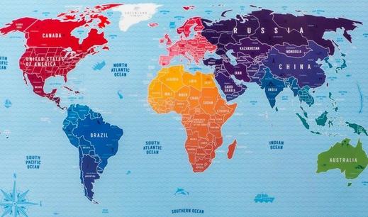 Mapa svět